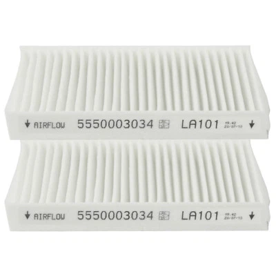 SIEMENS Air Flow Lint Filter Tumble Dryer Hygiene Pollen Genuine (Pack of 2) - Image 1 of 4