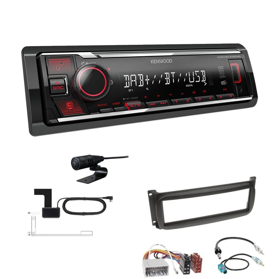 Kenwood DAB Receiver Autoradio Bluetooth für Jeep Cherokee /Liberty 2001-2008