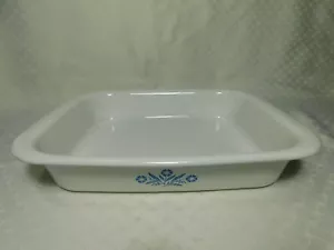 Corning Ware blauer Kornblumenbräter, Lasagnepfanne, Kasserolle, A-21 - Bild 1 von 9