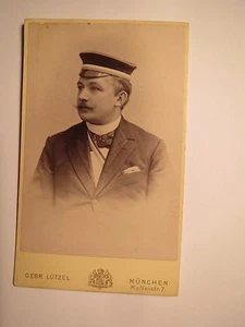 Corps Franconia München - WS 1892/93 - Hans Biese - CDV / Studentika - Picture 1 of 2