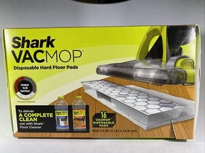 Shark VACMOP | Disposable Hard Floor Vacuum Pad | Refills 16 Pads - Picture 1 of 5