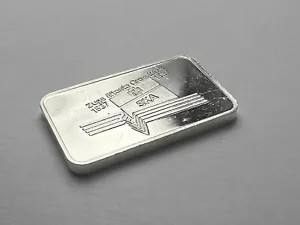 Rarissimo Vintage Credit Suisse Zugs Alteste Grossbank 1937-1987 SKA 5g Argento - Foto 1 di 5