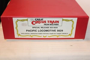 HO Scale Sunset Models, Brass 4-6-2 Pacific Steam Loco, for Circus Train Schlitz - Picture 1 of 8