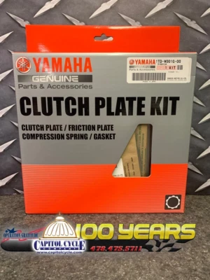 1TD-W001G-00-00 2014-2020 Genuine Yamaha YFZ450R Clutch Plate Kit - Image 1 of 3