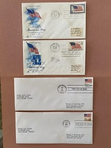 1957, 1959, 1981 FDC Honoring the American Flag - Picture 1 of 1