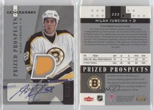 2005-06 Fleer Hot Prospects Prized /349 Milan Jurcina #222 Rookie Auto RC