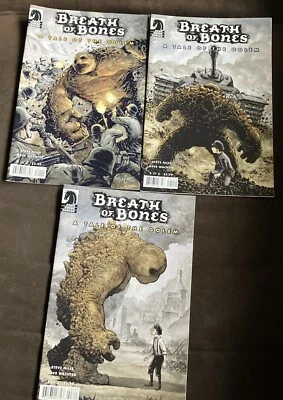 Breath of Bones 1 2 3 Comic LOT Dark Horse 1st Print First COMPLETE Set Niles - Image 1 of 4