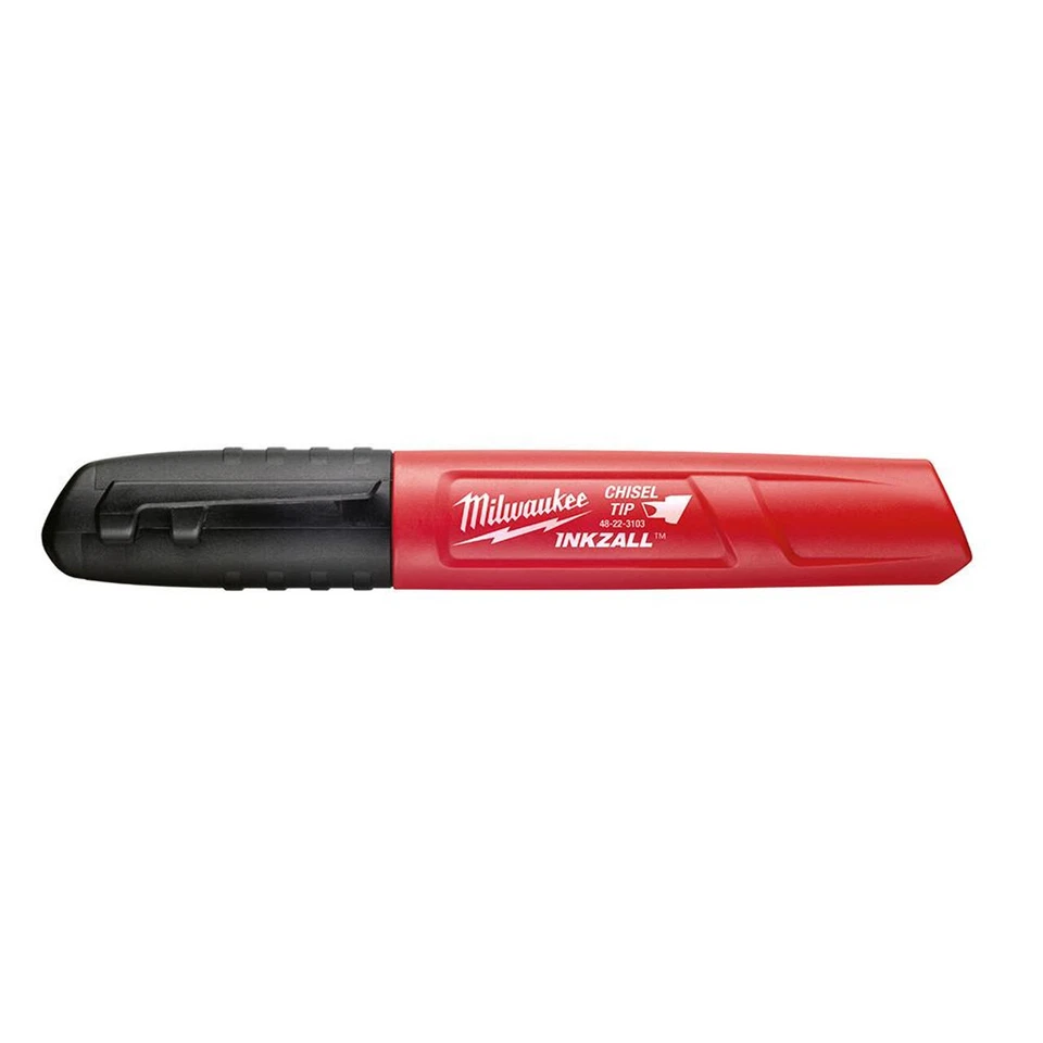 Milwaukee 48-22-3103 INKZALL Black Chisel Tip Marker - Image 1 of 1