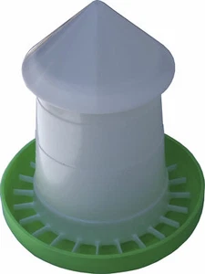 Geflügel Futterautomat 3kg  Hühner Futterspender Küken Wachteln Futter - Bild 1 von 1