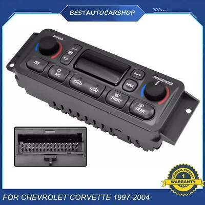 A/C Climate Heat Control Module Switch HVAC for C5 Corvette 1997-2004 09352181 Foto 1 de 4