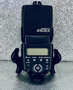FLASH CANON 430 EX SPEEDLITE AVEC ÉTUI NOIR - Photo 1/9