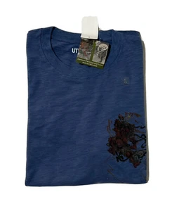 NEW BOSTON MUSEUM Kawanabe Kyosai Japanese Art UT Graphic T-shirt Tee - Large - Picture 1 of 4