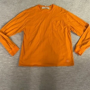 ADVISORY BOARD CRYSTALS Orange Long Sleeve Shirt Large - Picture 1 of 4