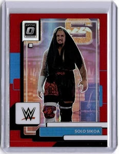 Solo Sikoa 2023 Panini Chronicles Optic Red Prizm #361 Smackdown #191/199 - Imagen 1 de 2