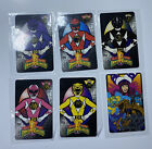 Mighty Morphin Power Rangers 1994 Megazord Puzzle Plastic Cards Complete 1-6