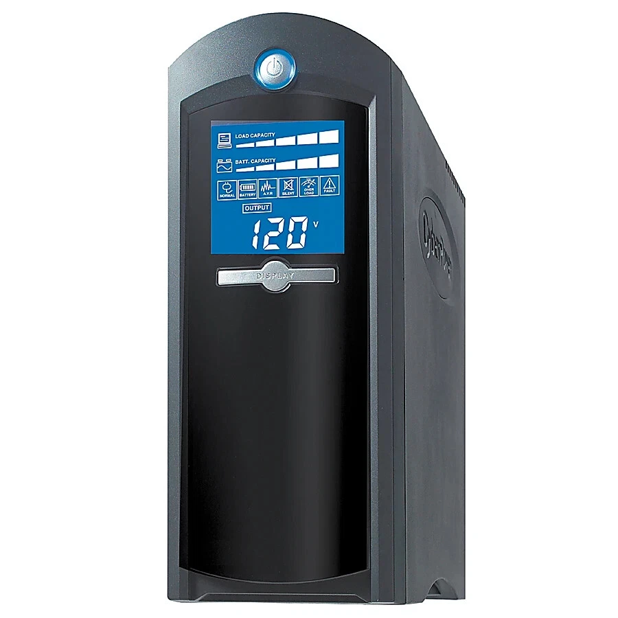 REFURBISHED CyberPower (CP1350AVRLCD) Intelligent LCD Tower 1350 VA (NO BATTERY) - Image 1 of 1