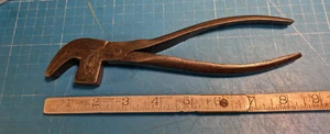 Vintage R Timmins & Sons Cobblers Multi Tool No 4 Cobblers Lasting Pliers Hammer - Picture 1 of 12