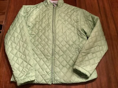 Marker Quilted Green Ski Jacket. Women’s Size XL.  EUC - Image 1 of 4