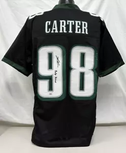 Jalen Carter signiertes individuelles Spielertrikot Eagles-Stil Baby Nashorn Ins (L) PSA 280 - Bild 1 von 7