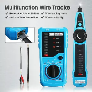 RJ11 RJ45 Draht Leitungsfinder Tester LAN Ethernet Netzwerk Kabel Tracker Tracer - Bild 1 von 9