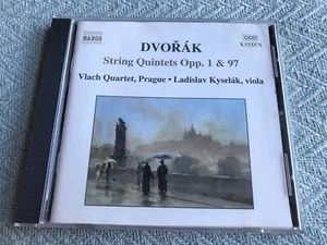 DVORAK: String Quintets Op 1 & 97 by Vlach Quartet Prague (CD, 2001, NAXOS) - Bild 1 von 2