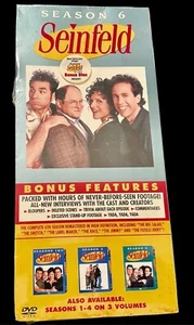 Seinfeld Season 6 Limited Edition Long Box Special DVD 4 Disc Set: New Sealed - Picture 1 of 5