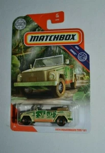 MATCHBOX 2020 MBX JUNGLE - 1974 VOLKSWAGEN TYPE 181 GREEN - Picture 1 of 3