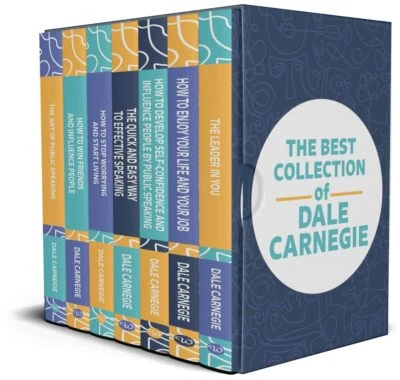 Best Collection Of Dale Carnegie Set of 7 Books by Dale Carnegie  Boxset - Image 1 of 4