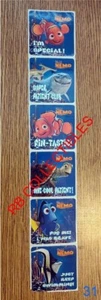Finding Nemo - 6 Stickers- New - 2003 - Picture 1 of 1