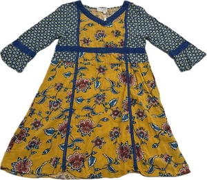 Matilda Jane Size 10 Flower Power Dress Rayon Girls - Picture 1 of 8