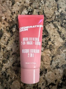 NEUGeneration Skin Quick Fix N Chill 2 in 1 Maske Peeling Peeling Voll 1,7 flüssige Unzen - Bild 1 von 2