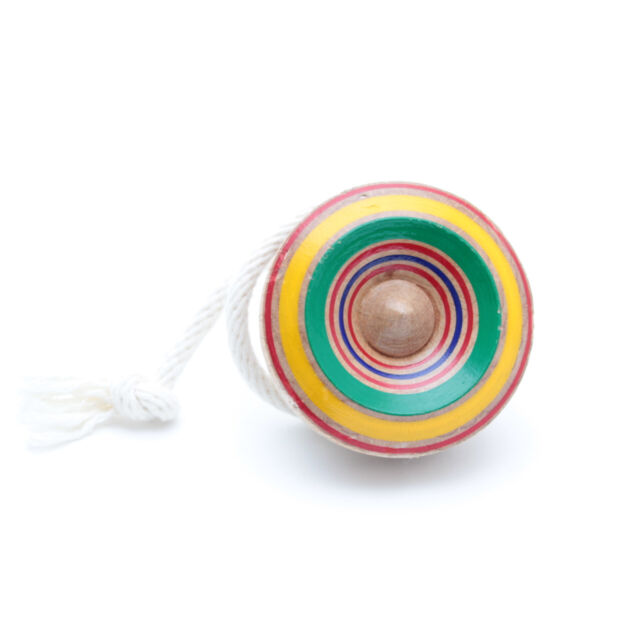 Traditional Classic Portuguese Spinning Top Pião