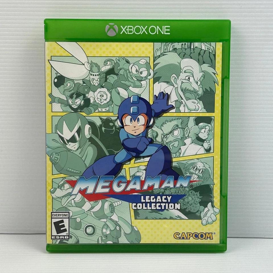 Megaman Mega Man Legacy Collection Xbox One Game (Disc VGC) Series X Compatible - Image 1 of 4
