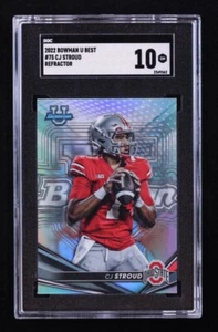 CJ Stroud 2022 Bowman's Best University Refractors #75 RC (SGC 10) - Bild 1 von 2
