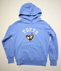 Tufts University Pullover Hoodie Womens S Blue Embroidered Elephant Sweat
