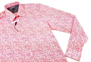 Herren Neu mit Etikett Calvin Klein Geranium Langarm Knopfleiste extreme Passform Gr. M $ 80 - Bild 1 von 8