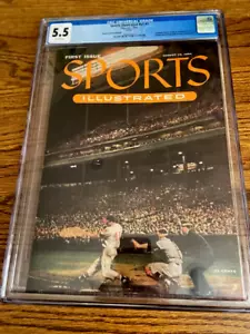 1954 SPORT ILLUSTRIERTE PREMIERE AUSGABE - 2001 KOMPLETTE NACHDRUCKAUSGABE - CGC 5.5 - Bild 1 von 2