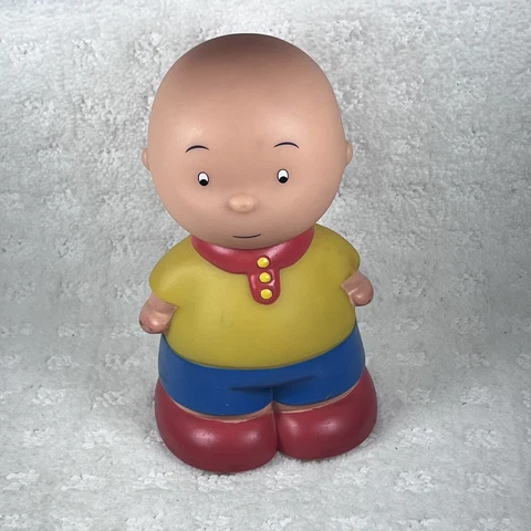 Famosa Caillou 6.5” Squeaky Toy Figure Doll Cover