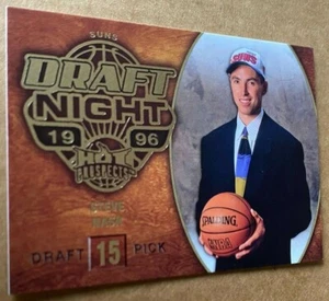 STEVE NASH HOF 08-09 FLEER HOT PROSPECTS '96 DRAFT NIGHT Card #106-Ser.# NM-MT - Picture 1 of 2