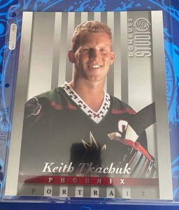 1997-98 DONRUSS STUDIO 8X10 KEITH TKACHUK OVERSIZE HARD TO FIND