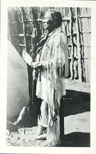 Native American RPPC Postcard Togahmote (First in Front of the Enemy) - Picture 1 of 3