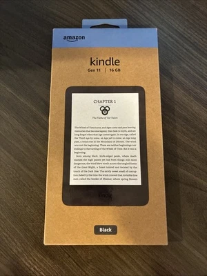 Amazon Kindle E-Reader (11th Gen, 2024 Release) 16GB, WiFi, Black - Image 1 of 3