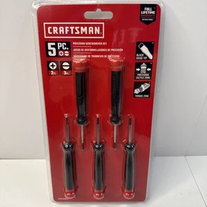 NEW! CRAFTSMAN 5-pc. PRECISION SCREWDRIVER SET, CMHT65074 - Picture 1 of 2