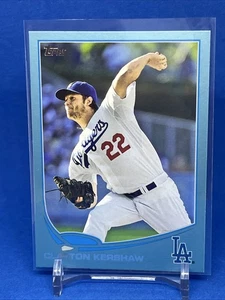 2013 Topps Series 1 Wal-Mart Blue Clayton Kershaw #22 Los Angeles Dodgers - Picture 1 of 2