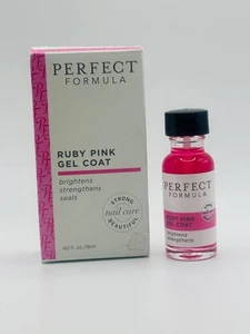 Perfect Formula Ruby Pink Gel Coat 0.60 oz | Strengthens & Brightens Nails - Picture 1 of 1