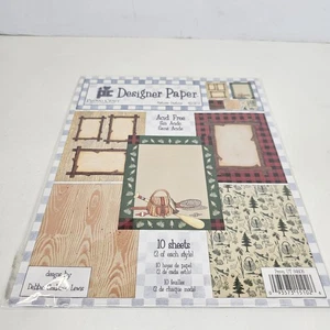 Provo Craft Designerpapier Angeln Outdoor Wälder 10 Blatt 9x11 - Säurefrei - Bild 1 von 9
