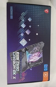 MSI MPG Z690 CARBON EK X LGA 1700 Intel M.2 SATA III USB 3.2 ATX (Parts) *Read* - Picture 1 of 2