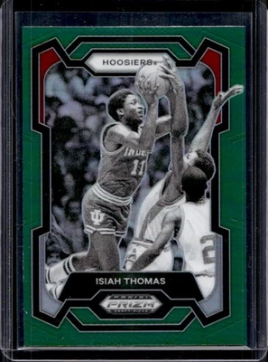 Selecciones de draft Prizm 2024 Isiah Thomas Green #11 Hoosiers Foto 1 de 2