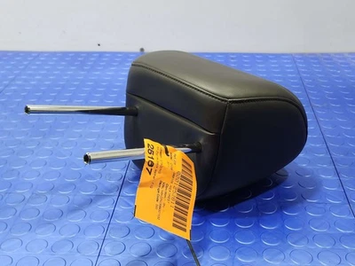 11-16 Infiniti QX56 QX80 2nd Row Rear Seat Headrest Left or Right Black Leather Foto 1 de 4