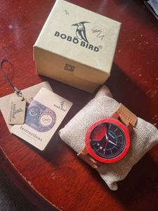BOBO BIRD Men's Watches Wooden Watch For Men Luxury Watches Mens Watch - Picture 1 of 3